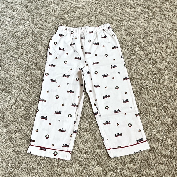 Petite Plume Boys’ Holiday Arctic Express Twill Pajama Set—4T - Picture 9 of 11